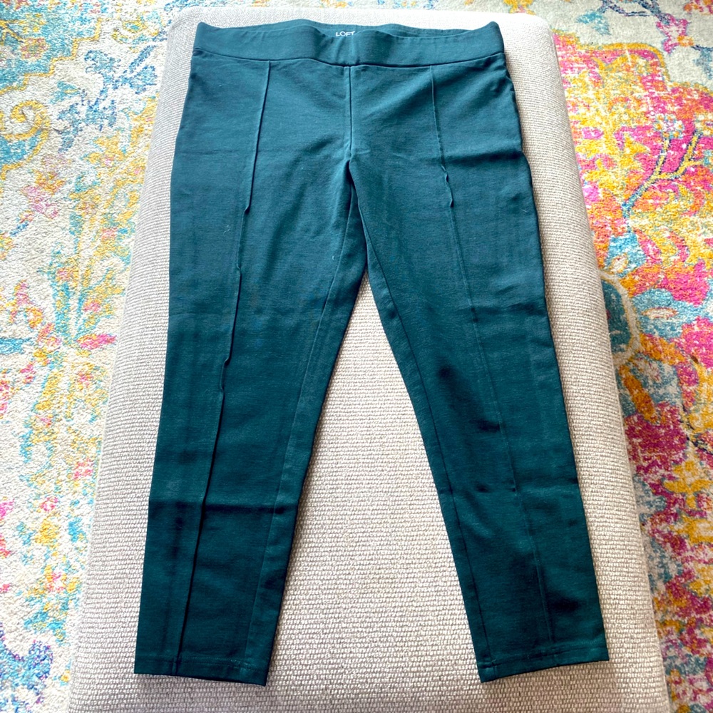 Loft Outlet leggings in green BNWOT